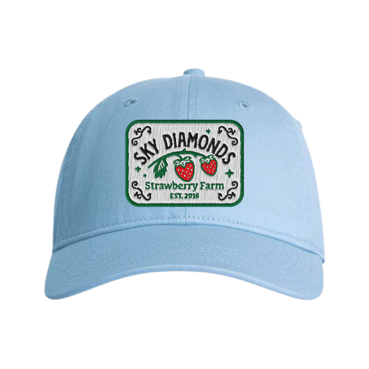 Sky Diamonds Patch Hat