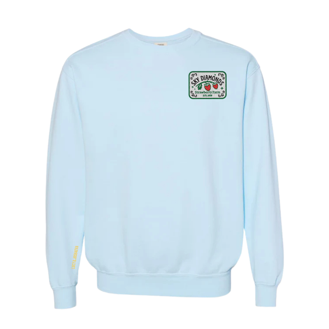Sky Diamonds Patch Sweatshirt