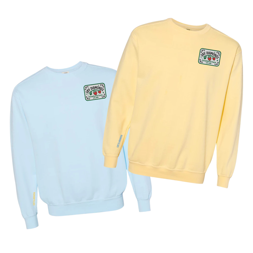 Sky Diamonds Patch Sweatshirt