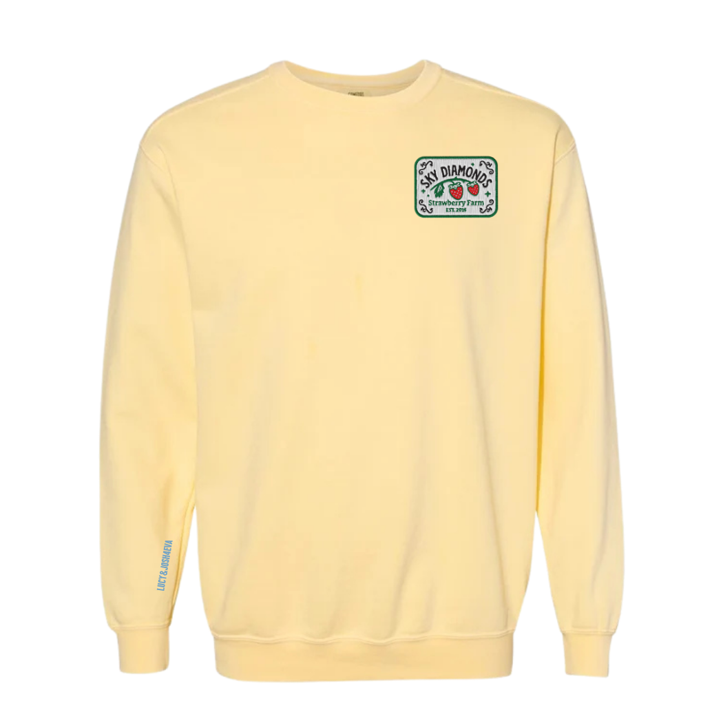 Sky Diamonds Patch Sweatshirt